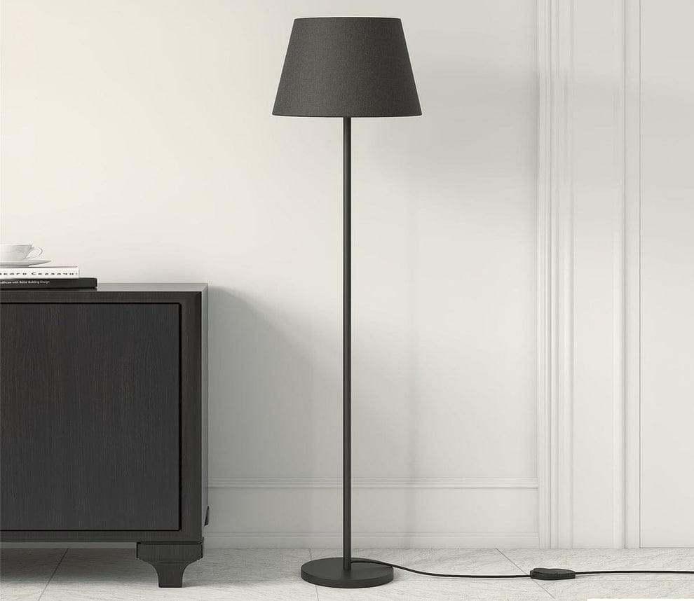 Modern Black Floor Lamp for Living Room